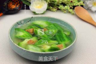 Scallop and Loofah Soup recipe