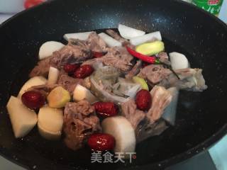 Braised Lamb and Scorpion recipe