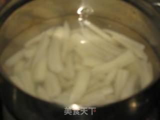 Lotus Root with Colored Pepper recipe