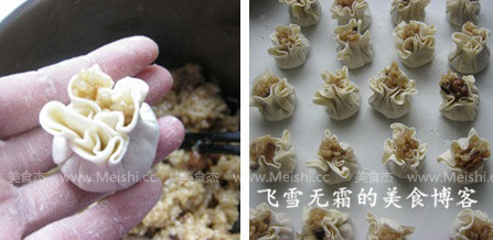 Mini Glutinous Rice and Small Siu Mai recipe