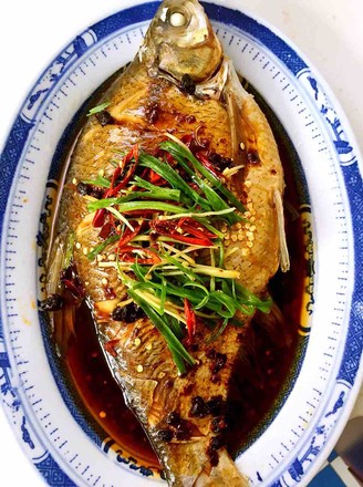 Steamed Bream with Tempeh recipe