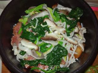 #蜡味#bibimbap with Bacon and Mixed Vegetables recipe