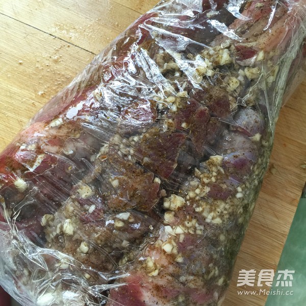 Steamed Roasted Lamb Leg recipe