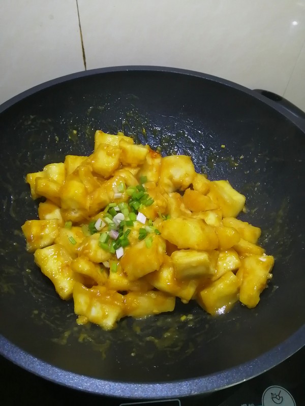 Simple and Delicious~~ Curry Cassava recipe