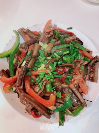 Spicy Green Pepper Eel recipe