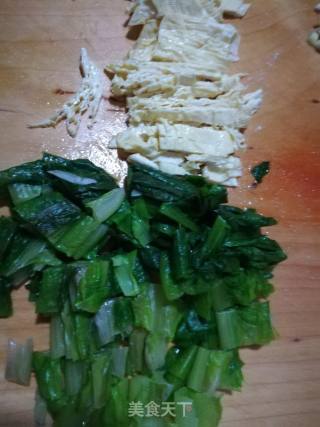 Lettuce Leaves Burnt Bean Curd recipe