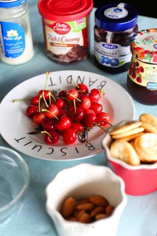 Cherry Cream Sandwich Eclairs recipe