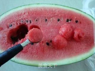 Watermelon Coconut Hashima recipe