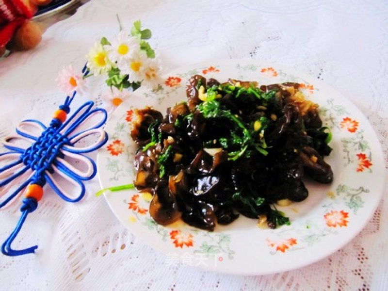 Cold and Spicy Black Fungus recipe