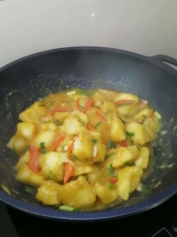 Hometown Taste~~curry Fried Cassava recipe