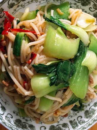 Fried Rice Noodles with Quick Vegetables
