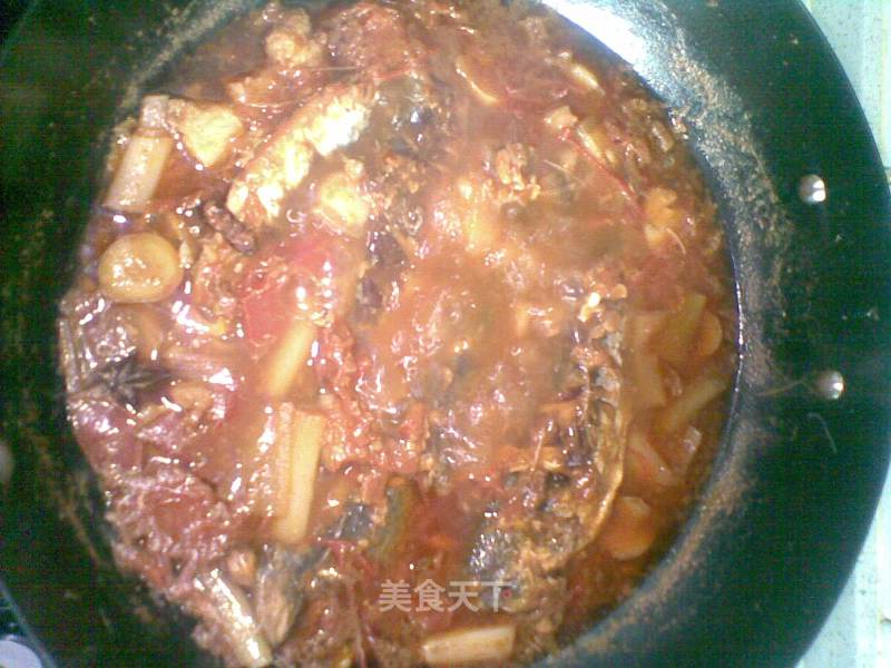 Canned Fish in Tomato Sauce recipe