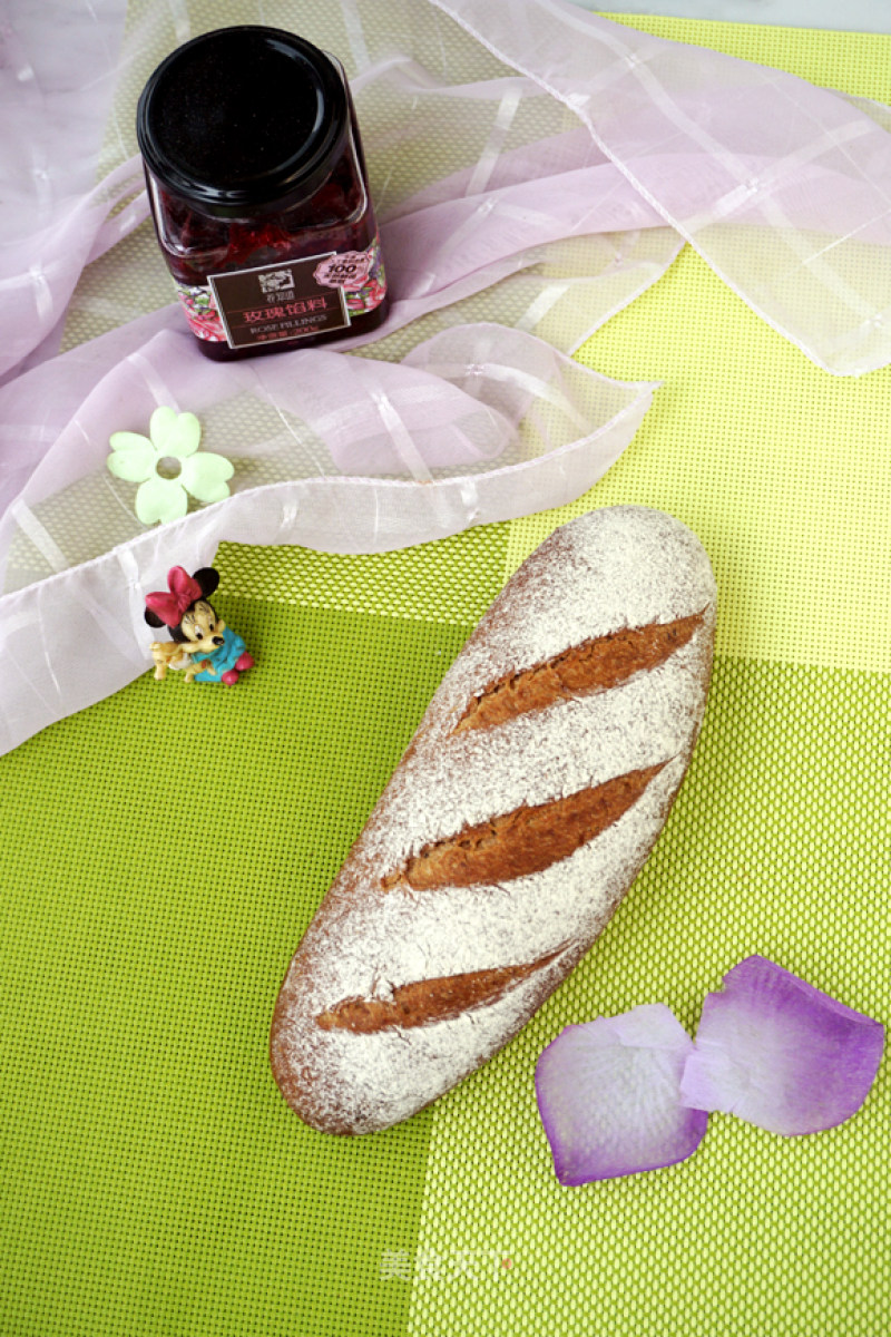 #炉美食# Rose Soft European Bag recipe