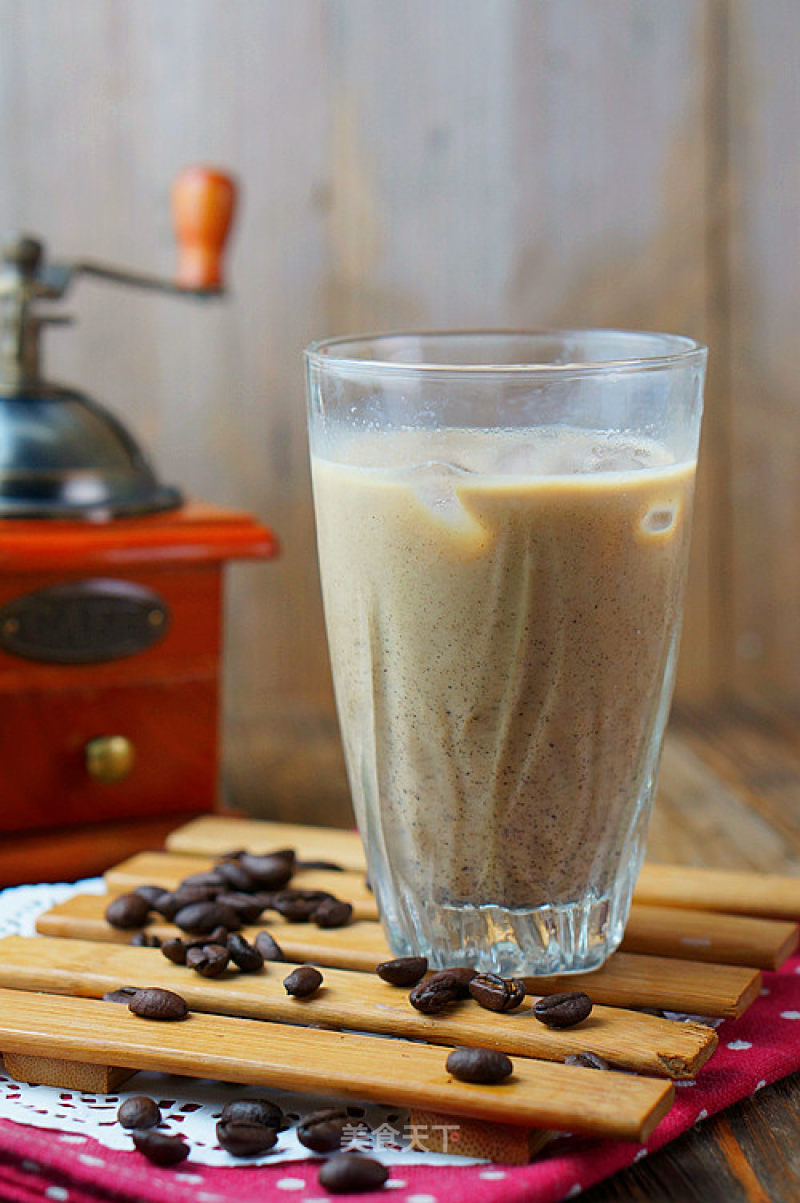 #the 4th Baking Contest and is Love to Eat Festival#milk Fragrant Ice Coffee