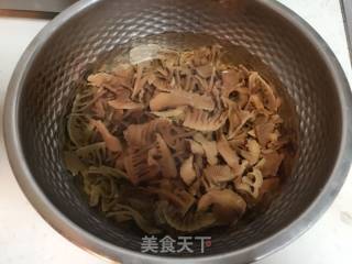 Dried Bamboo Shoots and Dumplings recipe