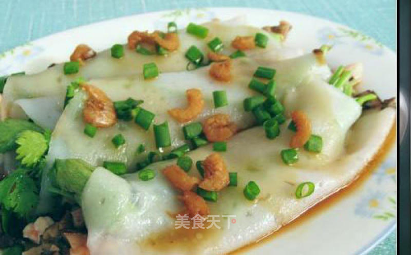 Cantonese Shrimp Intestine Noodles recipe