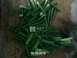 Stir-fried Pork with Garlic Moss recipe