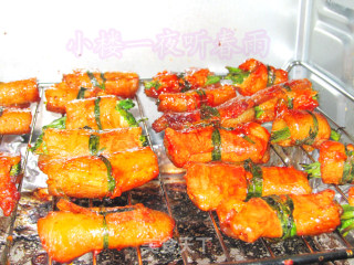 [original Diy Barbecue]---(cook100 Garlic Bbq Sauce) Roasted Pork Belly Rolls recipe