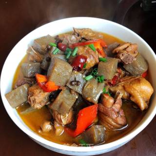 Beer Konjac Tofu Stewed Chicken recipe