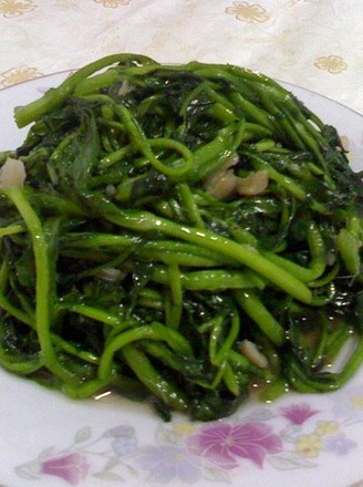 Stir-fried Watercress recipe