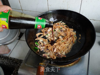 Snake Gourd Fried Squid recipe