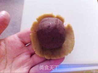 Chestnut Paste and Bean Paste Mooncakes recipe