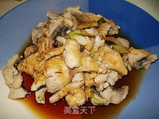 Mushroom Soup with Grass Carp Fillet recipe