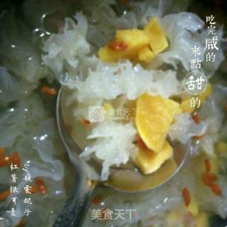 Sweet Potato Tremella Soup recipe