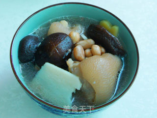 【jangsheng Hoof Flower Soup】 recipe