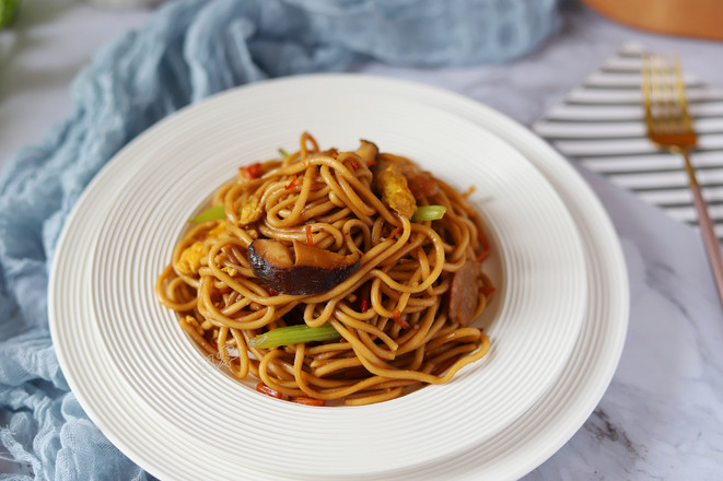 Fried Noodles with Xo Sauce recipe