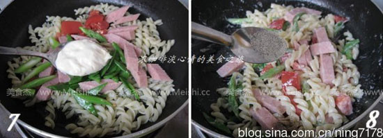 Spaghetti Salad with Luncheon Meat recipe