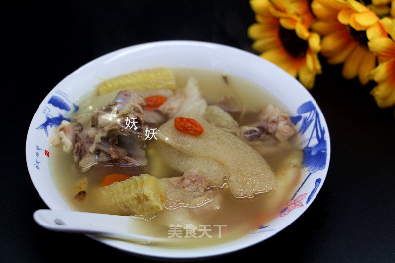 Corn Scented Bamboo Sun Pork Rib Soup recipe