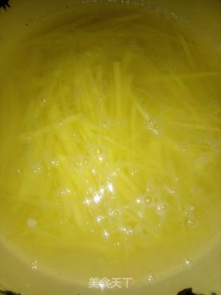 Green Pepper and Potato Shreds recipe