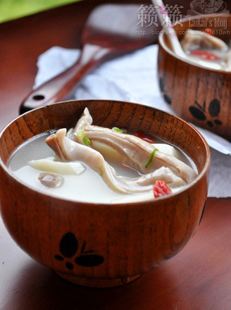Squid Pork Belly in Pot with Yam recipe