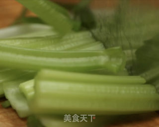 Celery Sauteed Dry recipe