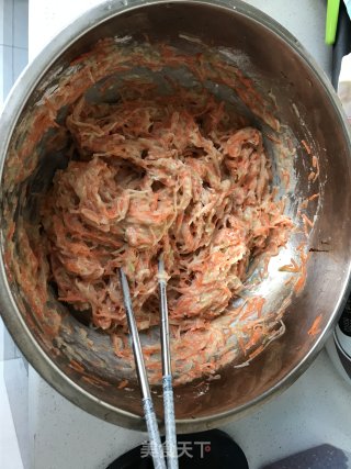 Fried Carrot Balls recipe