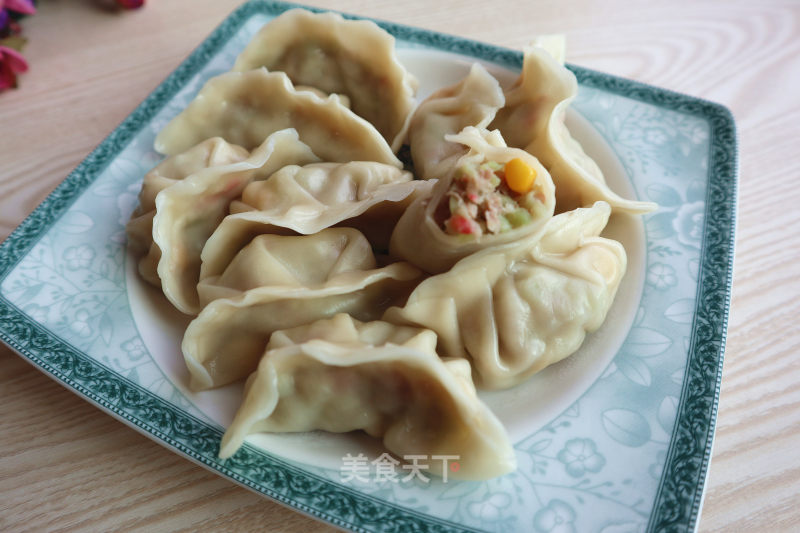 Pork Dumplings Stuffed with Watermelon Skin recipe