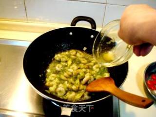 Family Boutique Fried "emerald Shrimp" recipe