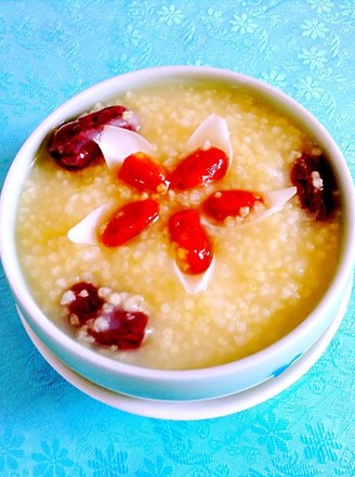 Red Date Lily Millet Congee recipe