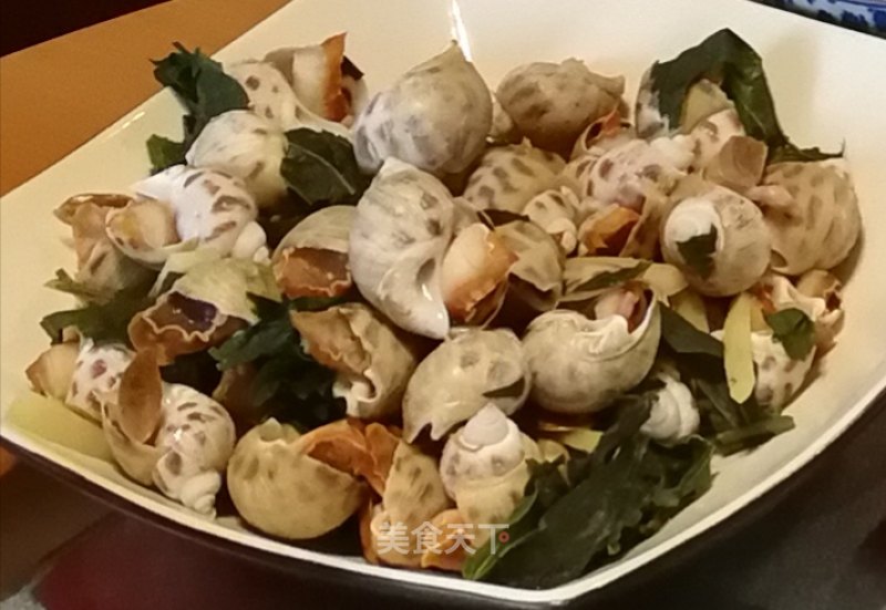 Perilla Snail recipe