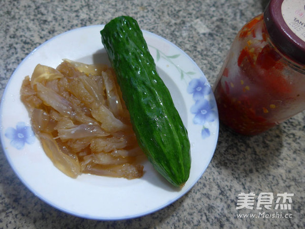 Cucumber Mixed Jellyfish recipe