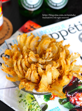 Fried Onion Flowers