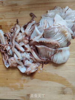 Seafood Cumin Squid recipe