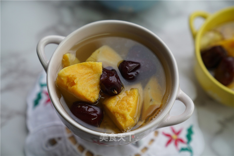 Ginger Flavored Red Date Pumpkin Soup recipe