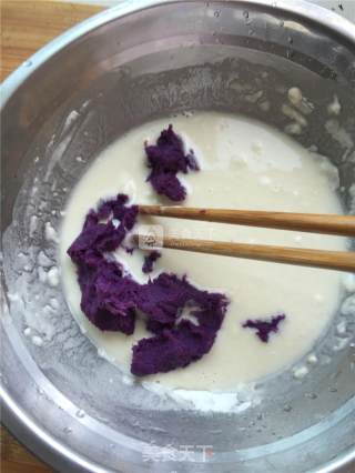 Purple Sweet Potato Cucumber Roll recipe