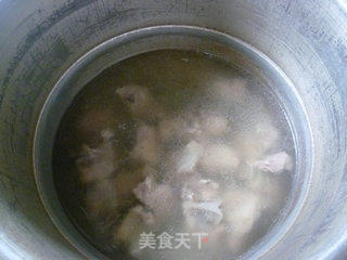 Plum Dried Vegetable Night Blossom Pork Rib Soup recipe