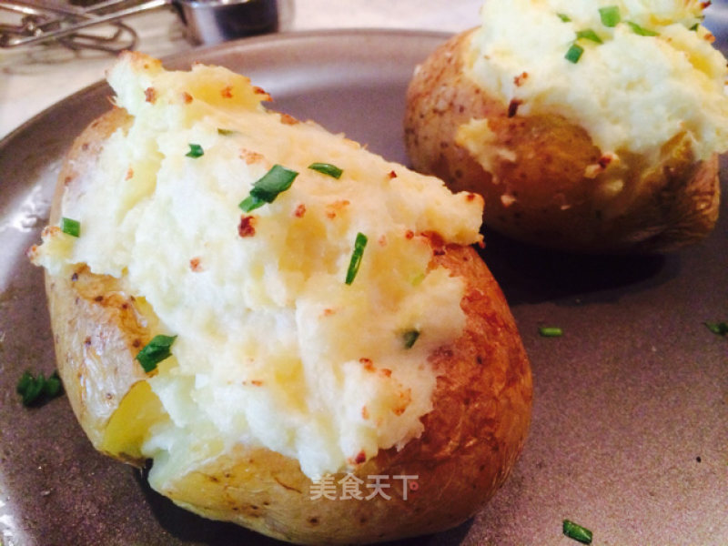 Mashed Potatoes Twice Baked Potatoes Classic American Western Food recipe