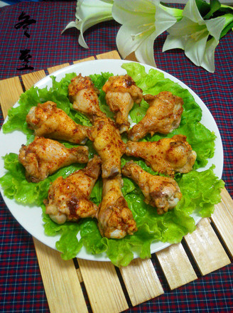 Spicy Roasted Chicken Wing Root recipe