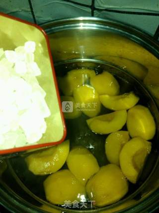 Canned Yellow Peach recipe