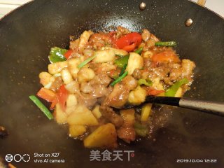 Stir-fried Pork Belly with Sweet and Sour Pineapple recipe